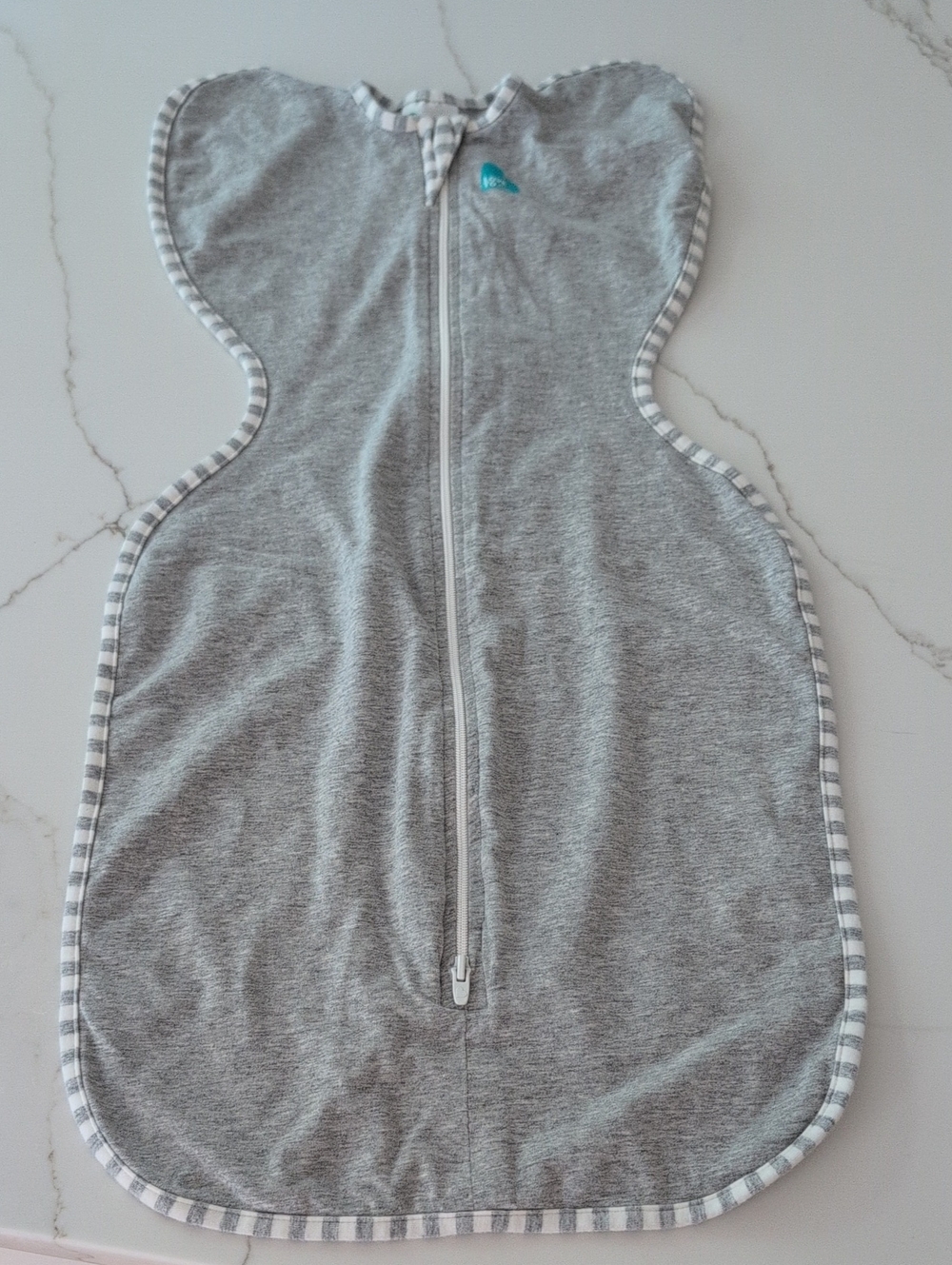 LovetoDream Gray Baby Swaddle Sleep Sack - Medium